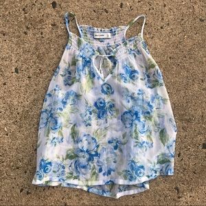 ☀️Abercrombie Kids Sheer Florar Top